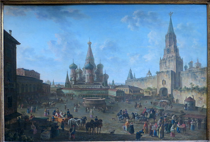 Red Square In Moscow (1801) By Fedor Alekseev